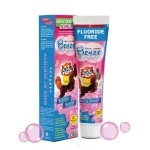 BENTODENT TOOTHPASTE Junior Bubble Gum - All Natural - Fluoride Free, SLS Free