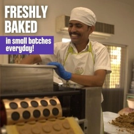 Early Foods Biscuits Combo Pack of 2 - Jowar Almond & Ragi Choco Millet Jaggery Cookies X 2, 150g Each | Sugar free Biscuits