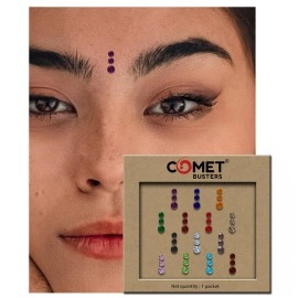 Comet Busters Long Multicolor Stone Bindi (10mm) (BIN635)
