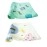 TERI BERI 100% Soft Cotton Baby Bath Towel for Infants/New Born/Babies (0-12 Months) (Pack of 2) (Colours & Prints Vary), Multi