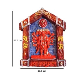 MAG panchmukhi hanumanji murti/hanumanji for Door/Hanuman Idol in Orange