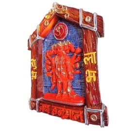 MAG panchmukhi hanumanji murti/hanumanji for Door/Hanuman Idol in Orange