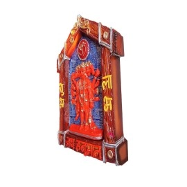 MAG panchmukhi hanumanji murti/hanumanji for Door/Hanuman Idol in Orange