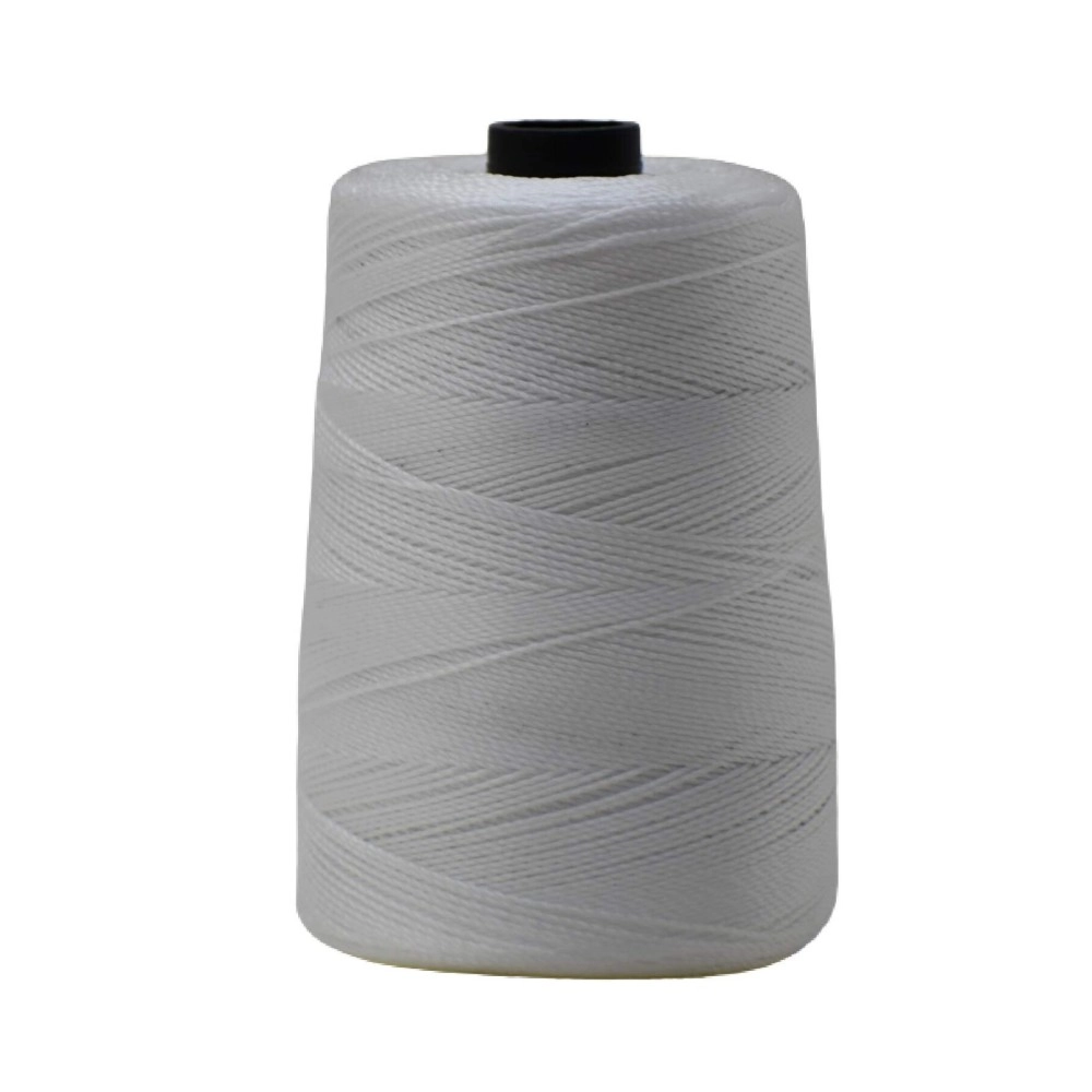 HUNNY- BUNCH Nylon Twisted White Thread for Bag Closer and Cushions Stitching (700MTR)