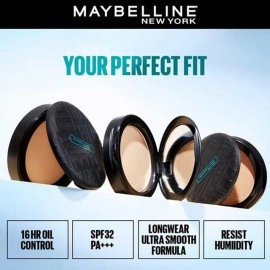 Maybelline New York Fit Me Shade 128 Warm Nude, Compact Powder, 8g