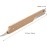 Baskety Coconut Knife, Portable Stainless Steel Coconut Tool, Coconut Opener, Kitchen Coconut Opener with Wooden Non-Slip Handle