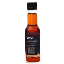 GOOD+MOORE Caramel Syrup | For Coffee, Milkshake, Frappe, Cold-Coffee, Pancakes, Beverages And More | Concentrated Syrup | Ready To Mix | Mixer | Premium Syrup | 250Ml, Liquid