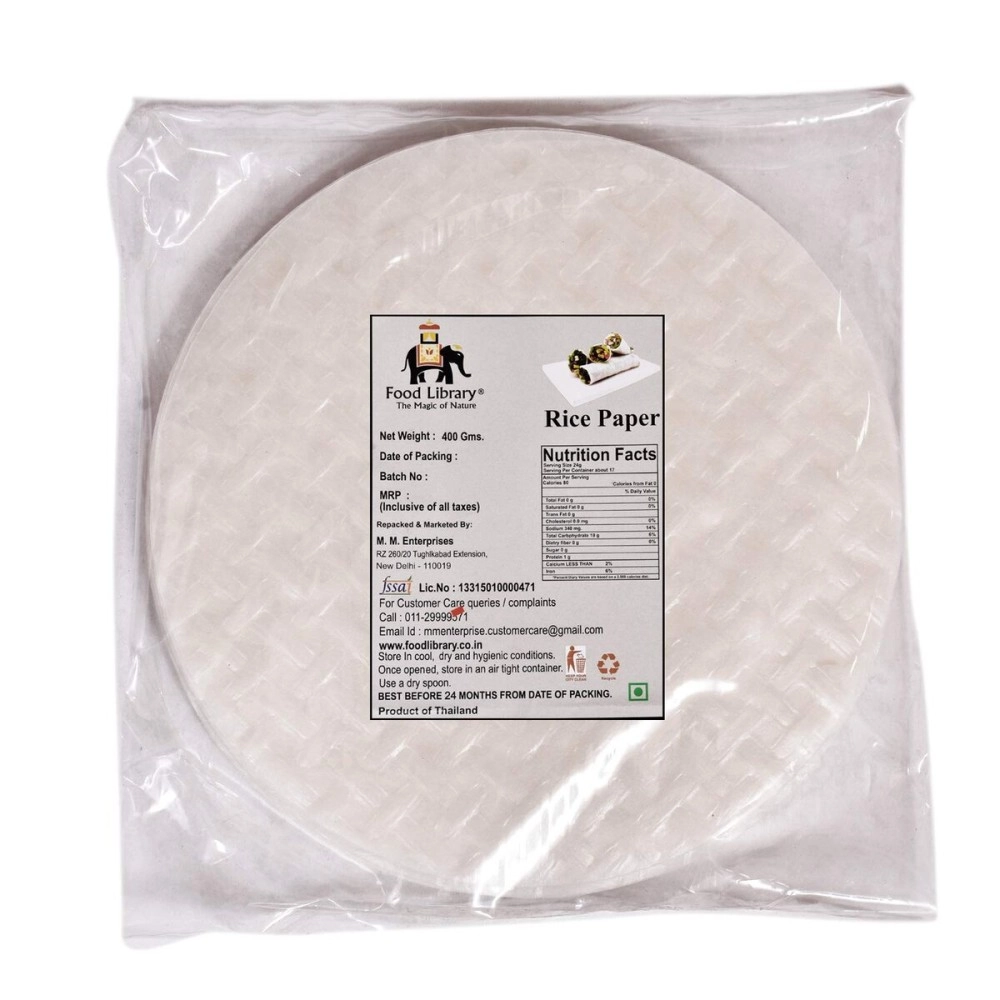 Food Library The Magic Of Nature Rice Paper, 400 gms (Banh Trang ).