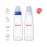 Pigeon Peristaltic Baby Nursing/Feeding Bottle KPP M,for 4+ Month Babies,BPA Free,BPS Free,Blue and White,200 ml,Pack of 2