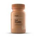 Traya Gut Shuddhi - Ayurvedic Digestion Herbs, All Natural Ingredients, For Constipation And Gut Health, 30 Tablets