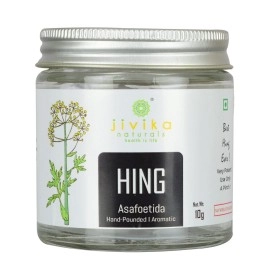 Jivika Naturals / Organics | Pure Hing | Strong Hing | Asafoetida | Kadak Hing | Extra Strong Hing | Chemical Free | No Flour Added | Hing Granules | 10gms