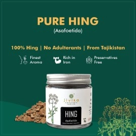 Jivika Naturals / Organics | Pure Hing | Strong Hing | Asafoetida | Kadak Hing | Extra Strong Hing | Chemical Free | No Flour Added | Hing Granules | 10gms