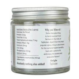 Jivika Naturals / Organics | Pure Hing | Strong Hing | Asafoetida | Kadak Hing | Extra Strong Hing | Chemical Free | No Flour Added | Hing Granules | 10gms