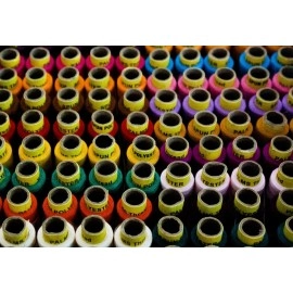 PALMS THREADS Spectra Poly 180 Meter Sewing Sets -100 Mixed Spun Polyster,180 Meter Sewing for Sewing Machine, DIY Sewing Premium Shades Pack of 1 Box