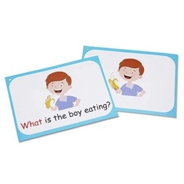 NerdNerdy \'What QUESTION\' (Basic Level) -Used as Autism Learning Material/Speech Therapy Tool/Sensory Toys/Communication Builder/Language Development in Special Needs/Special Ed/Speech delay