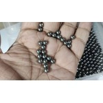 OMX 100 Pieces of Steel Bearing Balls (SS 304 Material) - Iron Balls (6MM)