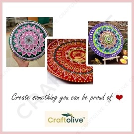 Craftolive White Ceramic Cones (Liquid Paste) for Arts & Crafts and Decorative Purposes, Pack of 8 Cones