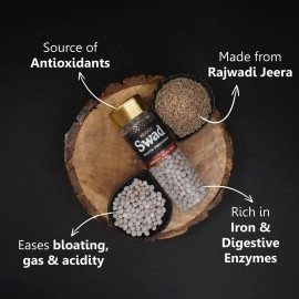 Panjon Swad Jeera Goli & Coloured Saunf Pachak (Mukhwas Mouth Fresheners) 2 Bottles, 320g