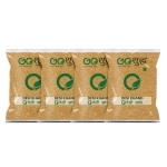 Goshudh Desi Khand (Raw Sugar)|1Kg Each (Pack of 4)| COMBO OFFER| Processed Organically| Chemical & Sulphur Free| Healthier Choice| With rich taste & fine texture