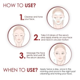 Good Vibes Rose Hip Face Serum, 10 ml (Pack of 2) Light Weight Non Greasy Moisturizing Anti Ageing Formula For All Skin Types, Natural, No Parabens & Sulphates