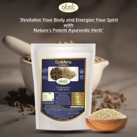 Biotic Safed Musli, Ashwagandha, Shatavari, Kaunch, Gokhru, Akarkara Powder - 300gms (50gms each)