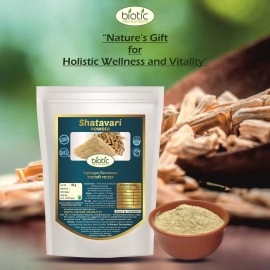 Biotic Safed Musli, Ashwagandha, Shatavari, Kaunch, Gokhru, Akarkara Powder - 300gms (50gms each)