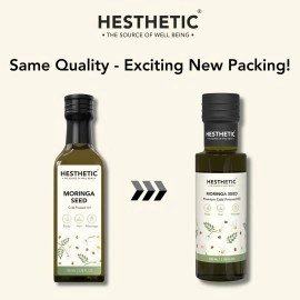 HESTHETIC Virgin Cold Pressed Moringa Seed Oil | 100% Pure & Natural - 100ml
