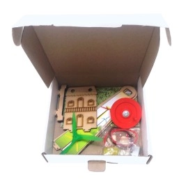 StepsToDo Wind Turbine Science Kit. Windmill Making Kit for Students. Electricity from Flowing Air. Science Teaching and Learning Aid