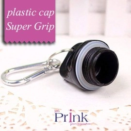 Prink Ronaldo Printed Aluminium Water Bottles , 600 ml , Pack of 1 , White