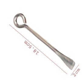 Zeydan Coconut Opener Steel Rod,Coconut Break Plate Combo Pack