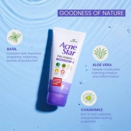 Mankind Acnestar Unisex Face Wash - (50 Gr, 3 Pc)