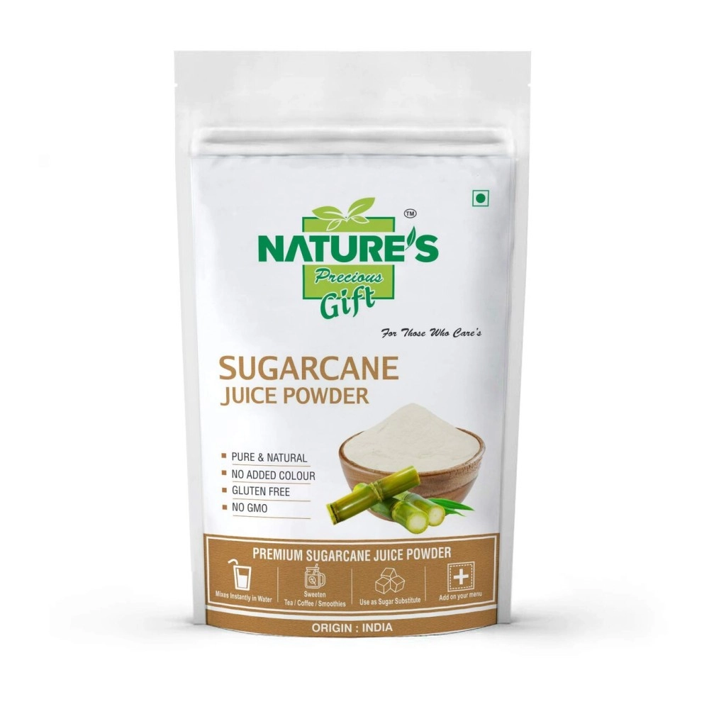 NATURES GIFT - FOR THOSE WHO CARES Sugarcane Juice Powder - 100 GM
