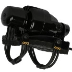 MCP Powerful Black Electric Handheld Double Speed Floating Action Massager for head & body pain relief (Black)