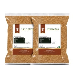 Trinetra Desi Khand (Raw Sugar/Khandsari) | Unrefined & Healthier Alternative | 500g (2 x 250g)
