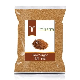 Trinetra Desi Khand (Raw Sugar/Khandsari) | Unrefined & Healthier Alternative | 500g