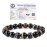 Reiki Crystal Products Sulemani Hakik Bracelet for Unisex Adult (Black)
