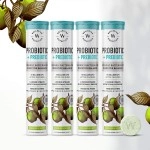 WELLBEING NUTRITION Daily Probiotic + Prebiotic| Plant Based |36 Billion CFU, 6 Strains for Men & Women with Organic Prebiotic Fiber for Digestion, Gut Health, Metabolism | 84 Effervescent Tabs