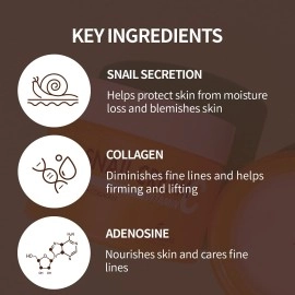 THE SKIN HOUSE since 1979 Vita Snail Cream 50Ml (1.69 Fl.Oz) 90% Of Natural Snail Mucin, 2% Of Niacinamide, Vitamin C+ Vitamin E| Clean Beauty, Paraben Free, Cruelty Free