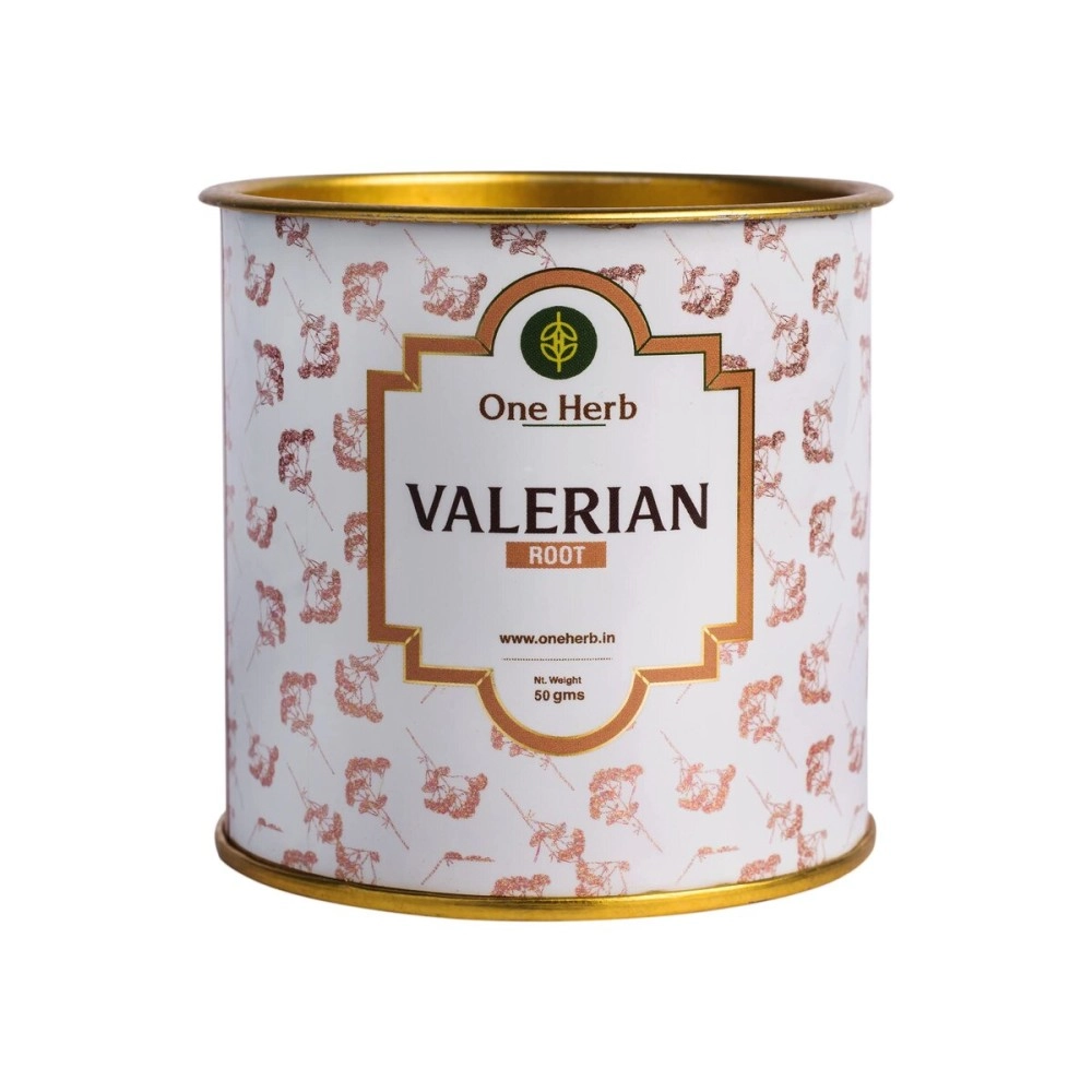 One Herb - Valerian Root for Tea 50g, Tranquil Bliss - Calming & Soothing - for Relaxation, Restful Sleep, Anxiety Relief and Mental Clarity.