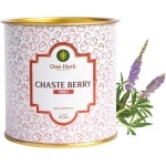 One Herb - ChasteBerry Fruit 100g (Vitex Agnus Castus) for Reducing PMS Symptoms & Acne, Hormonal Imbalance, Super Herb