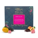 TGL Co. The Good Life Company Rose Glow Black Tea, 16 Tea Bags