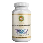 Trikatu churna | Relieve Digestive problems | ancient ayurvedic formula | 100% herbal ingredients | combination of three spices | 100 grams
