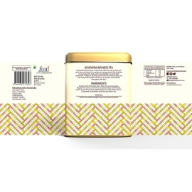 The Indian Chai - Ayurveda Wellness Tea 30 Pyramid Tea Bags for Full Body Detox, Bloating, Digestion and Weight Management