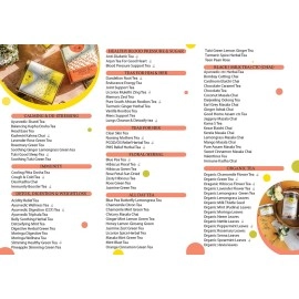 The Indian Chai - Ayurveda Wellness Tea 30 Pyramid Tea Bags for Full Body Detox, Bloating, Digestion and Weight Management