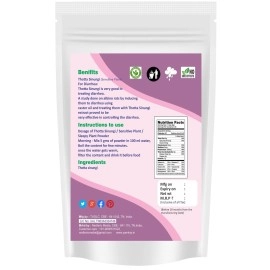Yamkay Thotta Sinungi Mimosa Pudica Powder | Chui Mui Lajvanti | Shy Plant | Touch Me Not | Sleepy Plant | Sensitive Plant | Natural Herbal Remedy for Skin, Hair, Digestion & Joint Health | 100% Pure