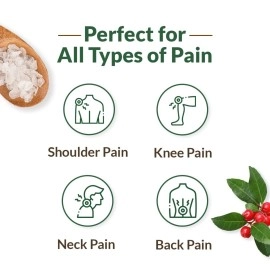 MY Dr. Pain Relief Cream 60g (50g + 10g Free) - Pack of 2 - Relieves Back Pain and Joint Pains - Non-Sticky, Stain-Free and Fast Absorption