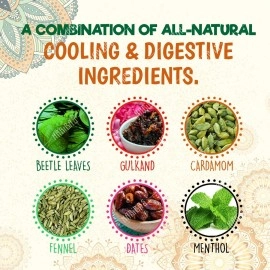 HARIBAS Mukhwas Mouth Freshener PACK OF 5 with sauf mouth freshener, Green Saunf 180G, Punjabi 200GM, Khas Chandan 180G, Gulab 200 Gram and Madrasi white saunf 150G Bottle