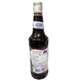 Manama Blueberry Syrup | Mixer for Mocktails, Cocktails, Drinks, Juices, Beverages | Non Alcoholic Mix 750ML Bottle