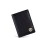 HAMMONDS FLYCATCHER Black Leather Unisex RFID Card Holder (CC601V), Black, Minimalist