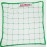 Raisco 5x10Feet(50 Square Feet) Nylon Practice Cricket Net (Green)